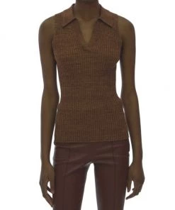 Helmut Lang Marl Rib-Knit Tank -Helmut Lang And Misook Sales unnamed file 350