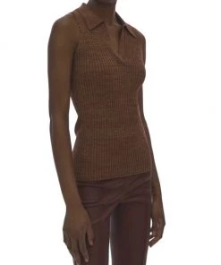 Helmut Lang Marl Rib-Knit Tank -Helmut Lang And Misook Sales unnamed file 351
