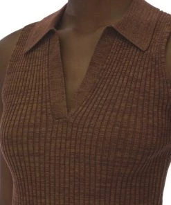 Helmut Lang Marl Rib-Knit Tank -Helmut Lang And Misook Sales unnamed file 353