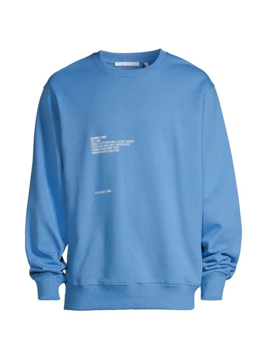 Helmut Lang Paris Crewneck Sweatshirt For Men 3 Helmut Lang Paris Crewneck Sweatshirt For Men