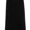 Helmut Lang Zipper Waist Double Slit Midi-Skirt