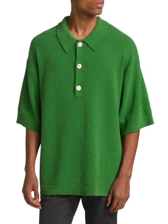 Helmut Lang Terry Polo Shirt For Men 5 Helmut Lang Terry Polo Shirt For Men - Image 3