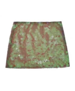 Helmut Lang Scale Sequins Miniskirt