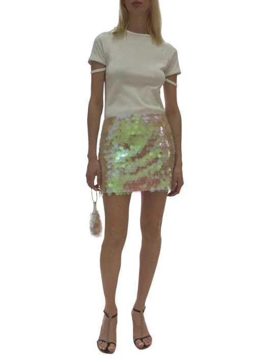 Helmut Lang Scale Sequins Miniskirt 4 Helmut Lang Scale Sequins Miniskirt - Image 2