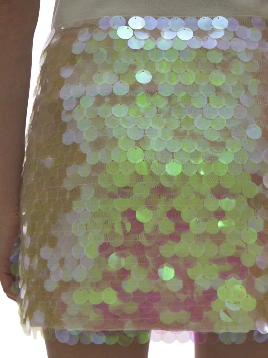 Helmut Lang Scale Sequins Miniskirt 8 Helmut Lang Scale Sequins Miniskirt - Image 6