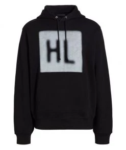 Helmut Lang And Misook Sales 41 Helmut Lang Logo Cotton Hoodie Sweatshirt For Men