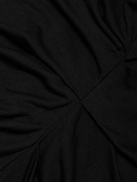 Helmut Lang Scala Draped Asymmetric Minidress 9 Helmut Lang Scala Draped Asymmetric Minidress - Image 7