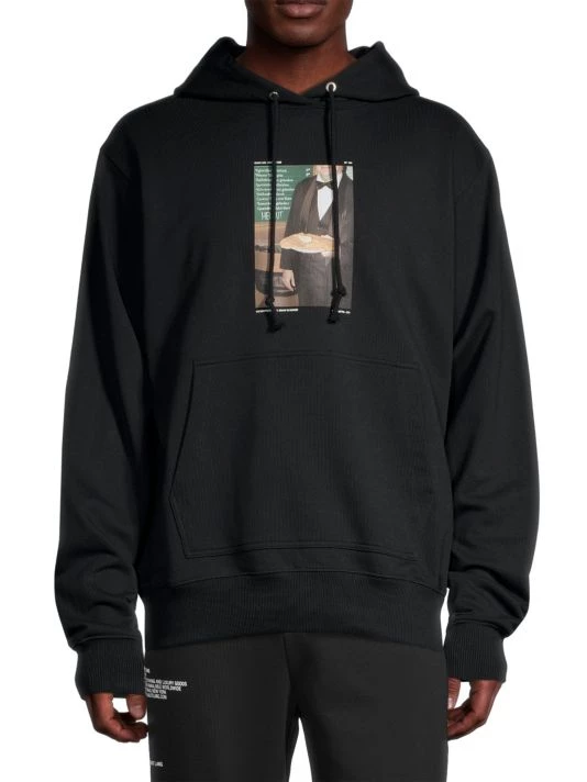 Helmut Lang Vienna Drawstring Hoodie For Men 5 Helmut Lang Vienna Drawstring Hoodie For Men - Image 3