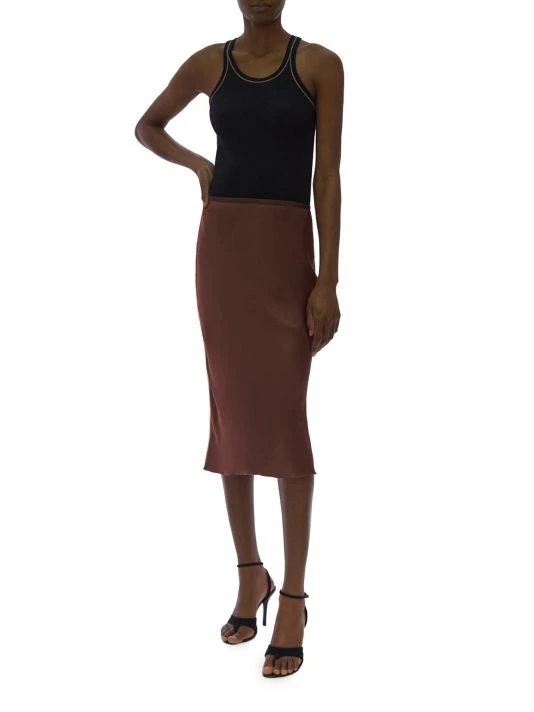 Helmut Lang Satin A-line Slip Skirt 4 Helmut Lang Satin A-line Slip Skirt - Image 2