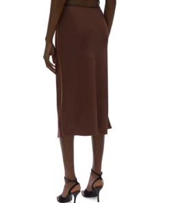 Helmut Lang Satin A-line Slip Skirt 12 Helmut Lang Satin A-line Slip Skirt -Helmut Lang And Misook Sales unnamed file 551