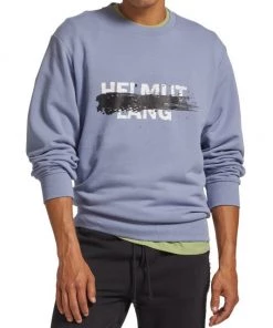 Helmut Lang Stencil Crewneck Sweatshirt For Men -Helmut Lang And Misook Sales unnamed file 572
