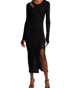 Helmut Lang Slash Cotton Dress -Helmut Lang And Misook Sales unnamed file 579