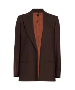 Helmut Lang Peak Lapel Blazer Black -Helmut Lang And Misook Sales unnamed file 588