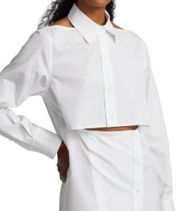 Helmut Lang Slit Cut-Out Shirtdress 16 Helmut Lang Slit Cut-Out Shirtdress -Helmut Lang And Misook Sales unnamed file 59