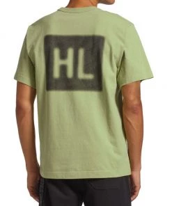 Helmut Lang Blur Logo Crewneck T-Shirt For Men -Helmut Lang And Misook Sales unnamed file 625