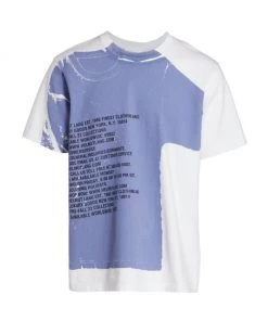 Helmut Lang Stencil Crewneck T-Shirt For Men