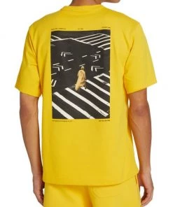 Helmut Lang New York Postcard T-Shirt For Men -Helmut Lang And Misook Sales unnamed file 698