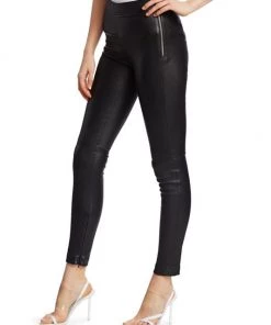 Helmut Lang Zip Leather Leggings -Helmut Lang And Misook Sales unnamed file 745
