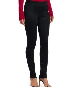 Helmut Lang Double Needle Rib-Knit Leggings 11 Helmut Lang Double Needle Rib-Knit Leggings -Helmut Lang And Misook Sales unnamed file 752