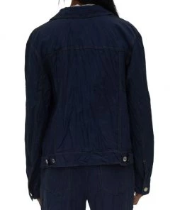 Helmut Lang Crinkled Twill Trucker Jacket 10 Helmut Lang Crinkled Twill Trucker Jacket -Helmut Lang And Misook Sales unnamed file 787