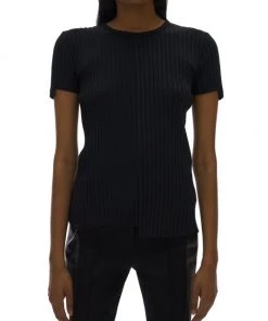 Helmut Lang Asymmetric T-Shirt Black