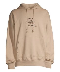 Helmut Lang Paris Graphic Hoodie Sweatshirt For Men
