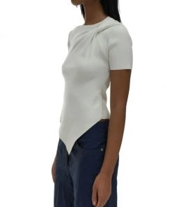 Helmut Lang Twist Asymmetric T-Shirt -Helmut Lang And Misook Sales unnamed file 850