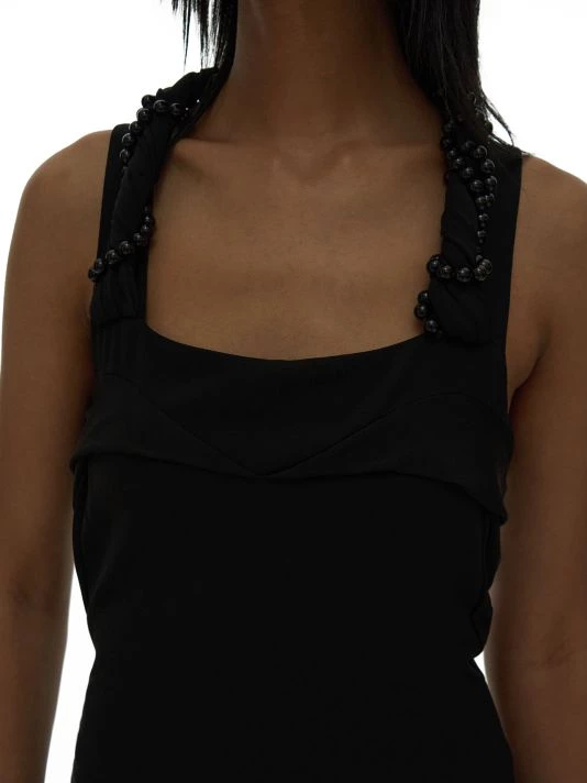 Helmut Lang Twist Viscose Halter Top 6 Helmut Lang Twist Viscose Halter Top - Image 4