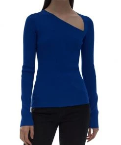 Helmut Lang Rib-Knit Raglan Pullover -Helmut Lang And Misook Sales unnamed file 886