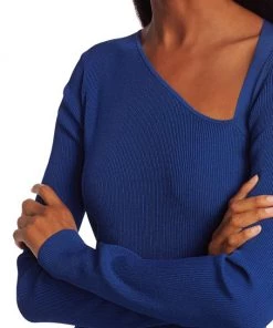 Helmut Lang Rib-Knit Raglan Pullover -Helmut Lang And Misook Sales unnamed file 890