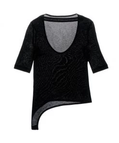 Helmut Lang Asymmetric Cotton Rib-Knit Top Royal Blue 9 Helmut Lang Asymmetric Cotton Rib-Knit Top Royal Blue -Helmut Lang And Misook Sales unnamed file 901