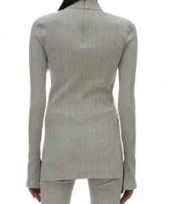 Helmut Lang Rib-Knit Turtleneck Sweater -Helmut Lang And Misook Sales unnamed file 924