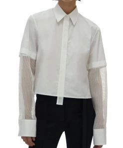 Helmut Lang Detachable Cotton Shirt -Helmut Lang And Misook Sales unnamed file 945