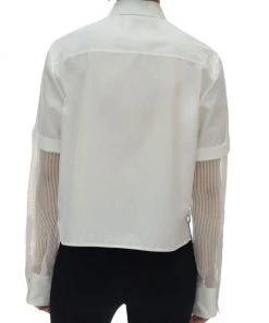 Helmut Lang Detachable Cotton Shirt -Helmut Lang And Misook Sales unnamed file 947